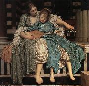 Lord Frederic Leighton Music Lesson oil painting artist